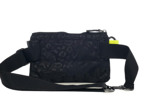 Image Title ANDI Urban Clutch - Black Leopard Pop Yellow